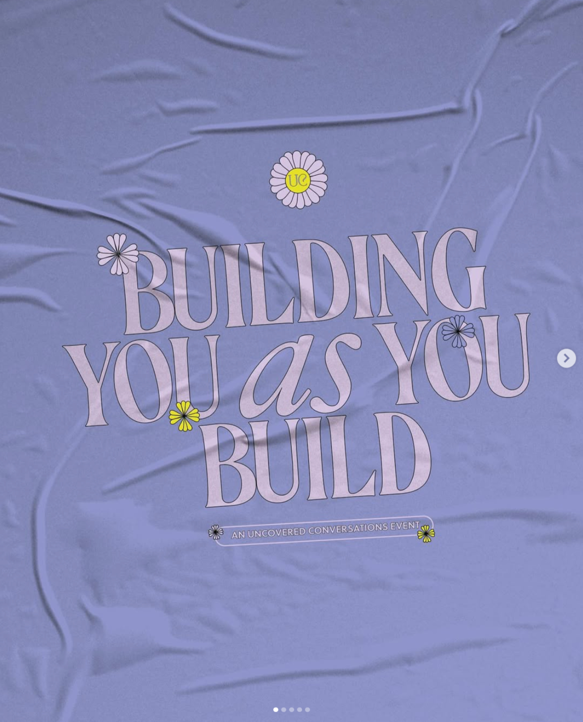 'Building You As You Build' — in person